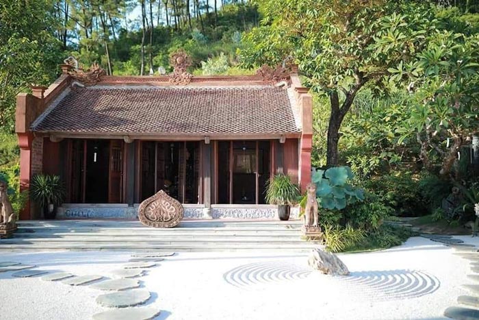 Không gian chùa luôn yên tĩnh và an yên