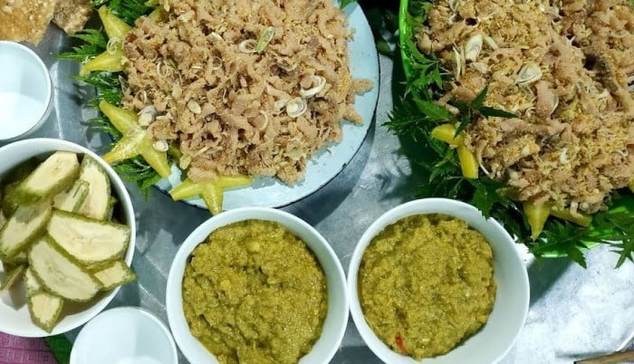 Món ăn Bắc Giang - Gỏi cá mè