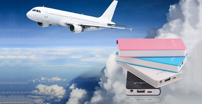 Pin, sạc dự phòng được phép mang lên máy bay dưới dạng hành lý xách tay