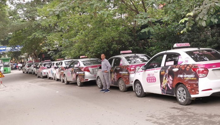 Taxi ABC sử dụng chủ yếu xe Toyota cao cấp
