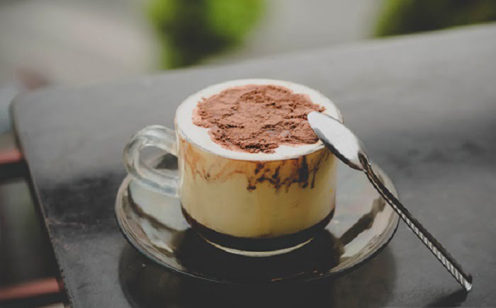 Cafe trứng thơm ngậy giữa mùa đông Hà Nội
