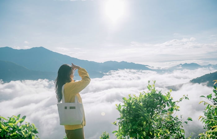 Ở bất cứ đâu du khách cũng có thể săn mây thành công