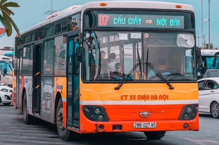 Xe bus 07 giá 7.000 VNĐ