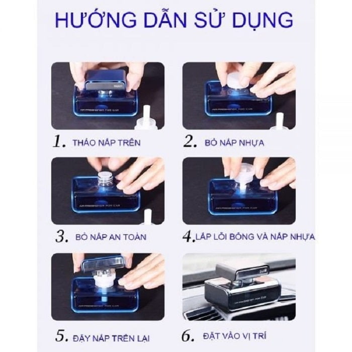 Hướng dẫn sử dụng nước hoa Duke trực tiếp