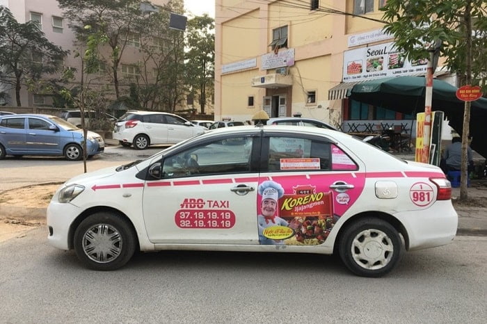 Xe taxi ABC chất lượng rất mói