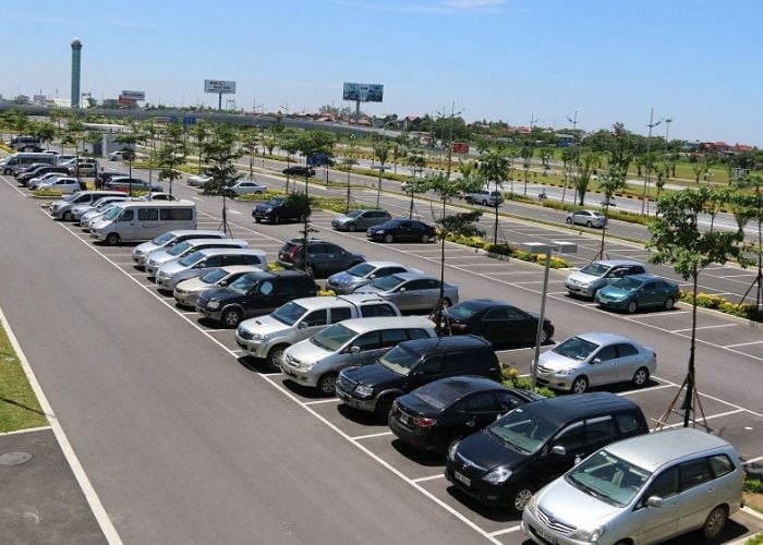 Cước phí của hãng đã bao gồm tiền đỗ, ra vào sân bay
