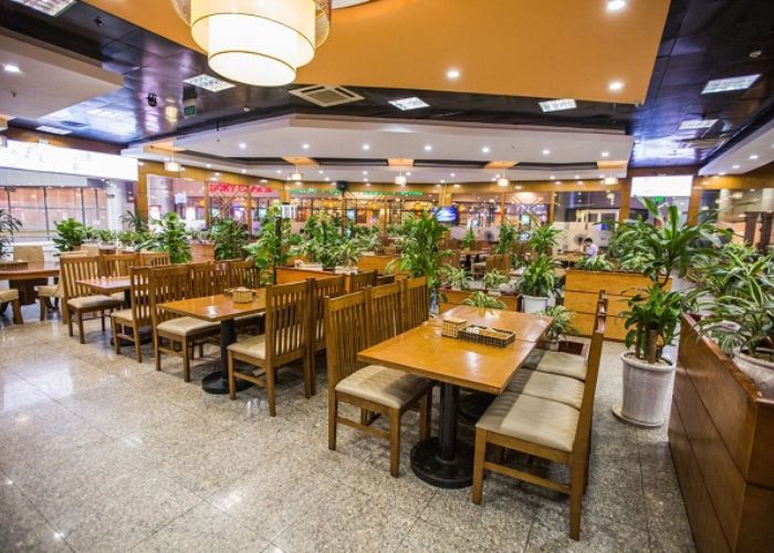 Không gian nhà hàng Ngọc Sương tại sân bay