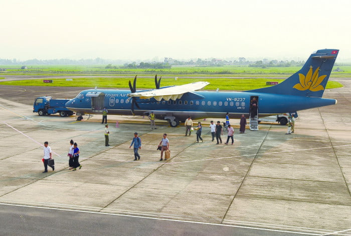 Vietnam Airlines khai thác tuyến bay Nội Bài - Điện Biên