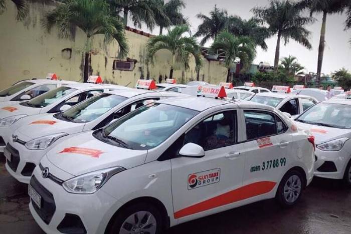 Mẫu xe Sun taxi đang vận hành