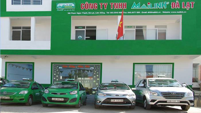 Mẫu xe taxi đang được vận hành tại Đà Lạt